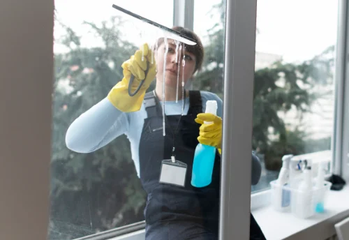 Nettoyage de vitres intérieures et extérieures à Monceaux-le-Comte